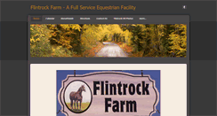 Desktop Screenshot of flintrockfarm.com